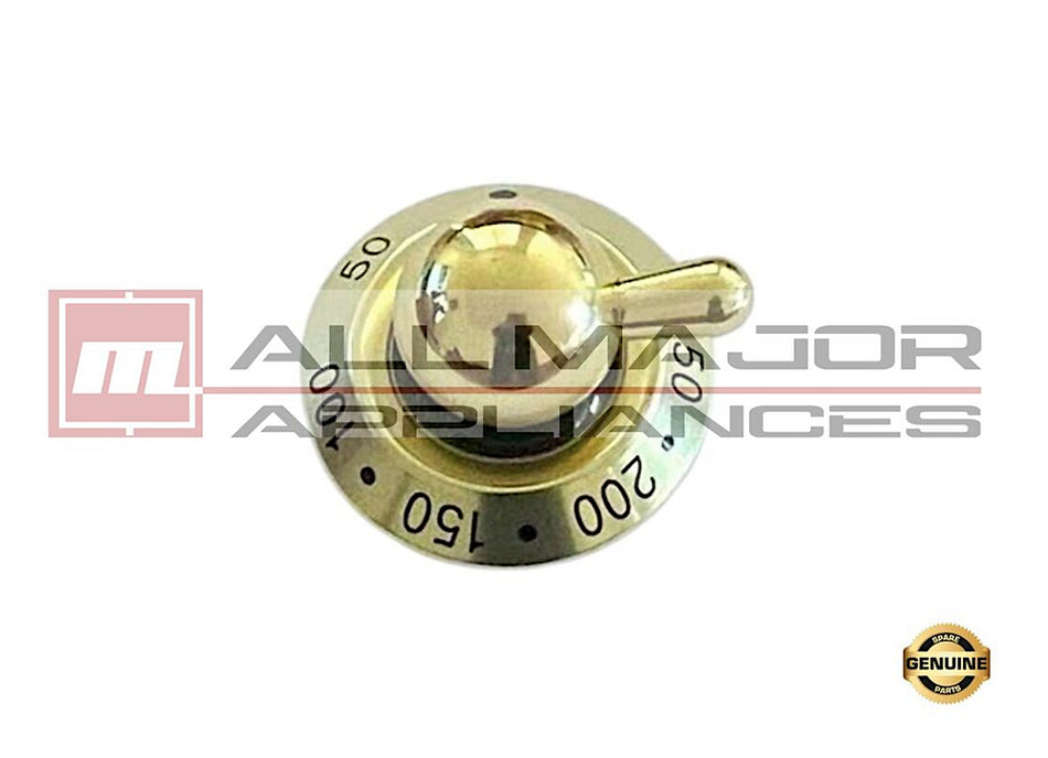 G/361/10/14 GENUINE ILVE Electric Oven Temperature Thermostat Control Brass Knob - Majestic Series