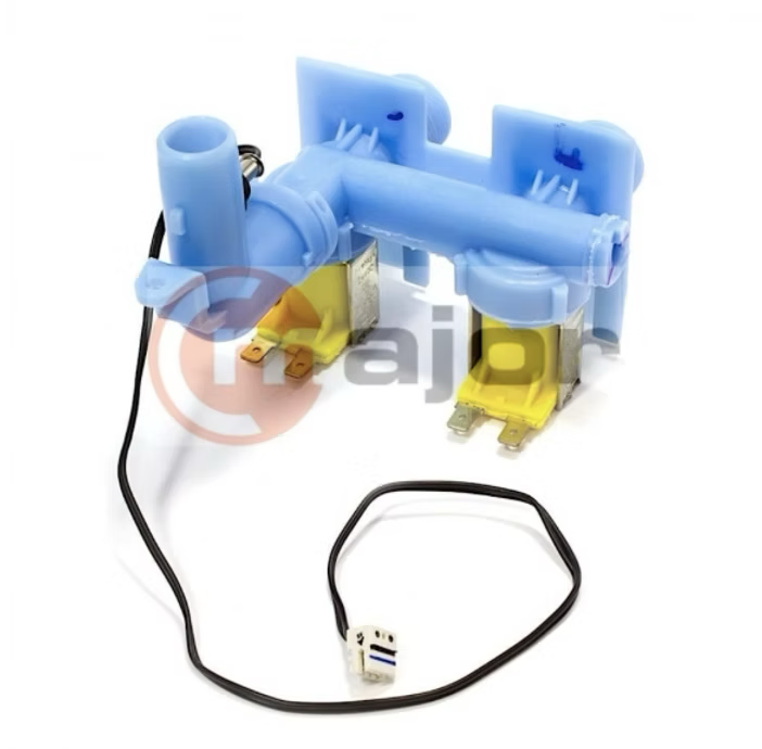 424353P FISHER & PAYKEL Washing Machine Solenoid Dual Inlet Valve GW/IW (w/ Sensor)