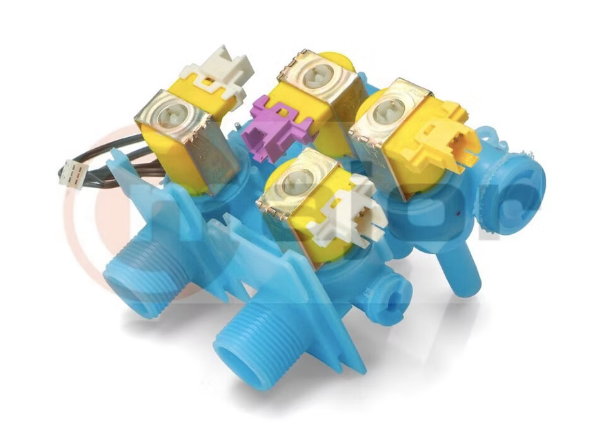 421175P FISHER & PAYKEL Washing Machine Dual Inlet Valve (4-Way) - AquaSmart Series