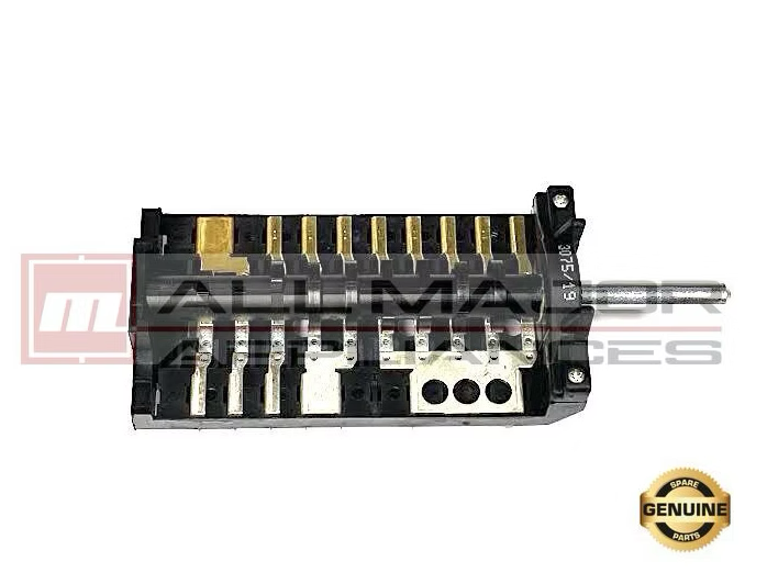 811730255 SMEG Oven Commutator Function/Selector Switch