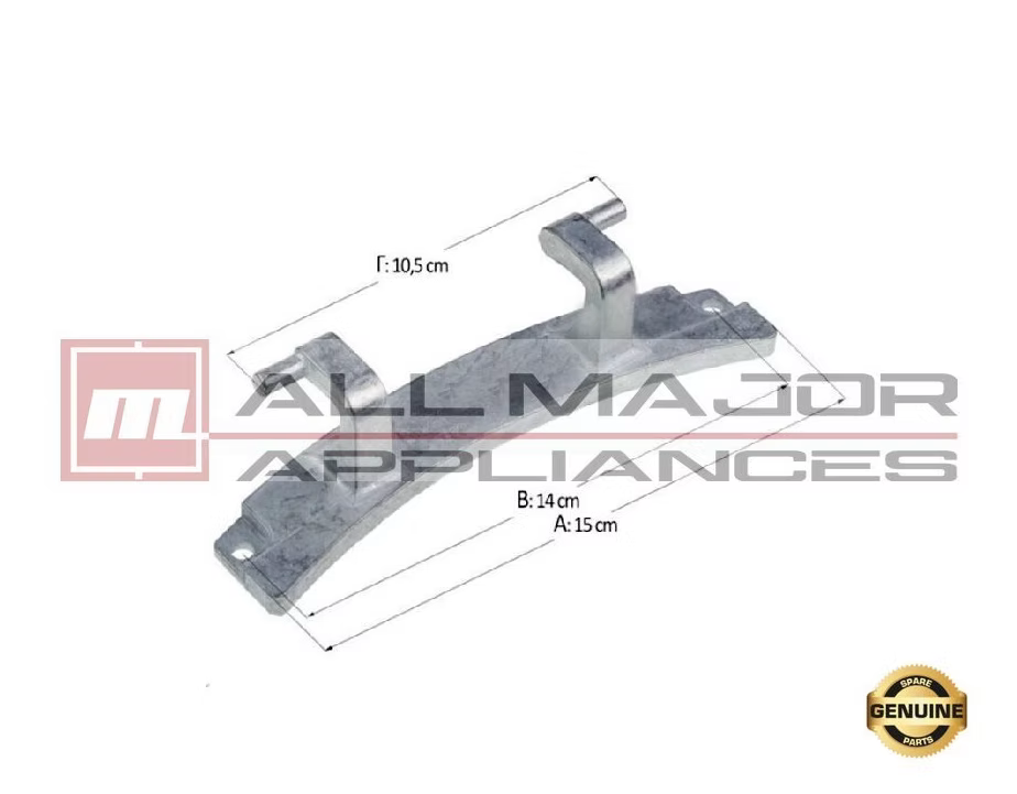 00626459 GENUINE BOSCH Washing Machine Door Hinge