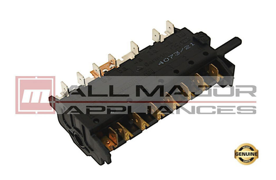 811730327 SMEG Oven Commutator Function/Selector 6 Position Switch