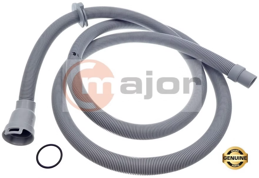 640311 GENUINE ASKO Dishwasher Outlet Drain Hose (w/ O-Ring)