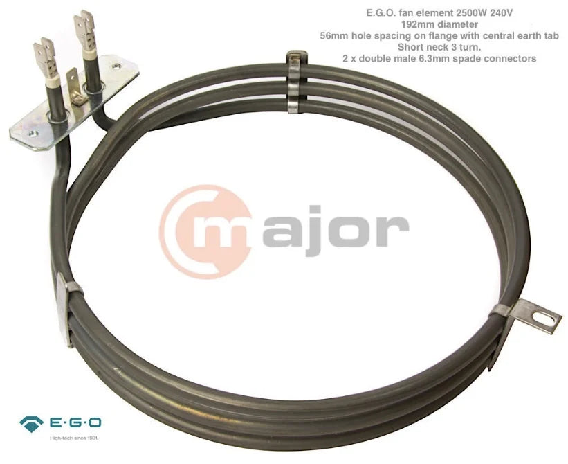 062057004 DE'LONGHI EGO Oven Fan Forced Element 2500W