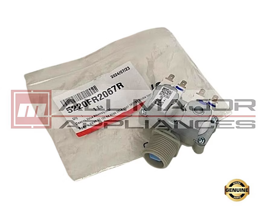 5220FR2067R GENUINE LG Washing Machine Solenoid Dual Inlet Valve 12VDC