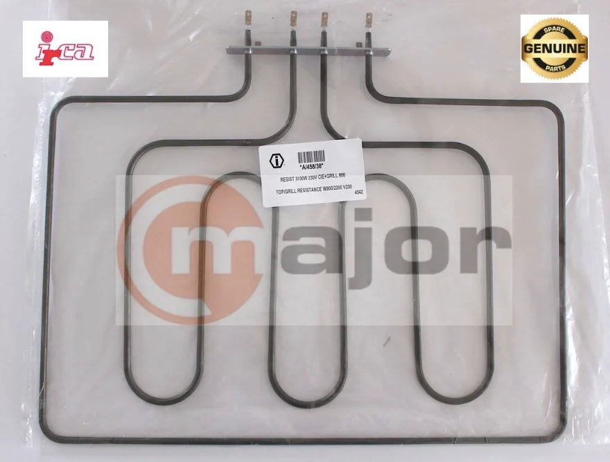 A/458/38 GENUINE ILVE Oven Upper Top Grill Element 3400W