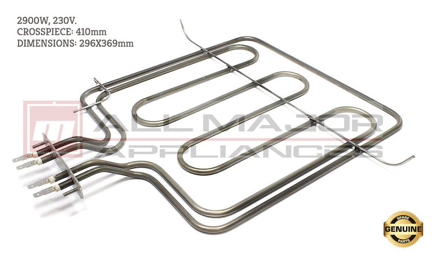 GN616025 KLEENMAID Oven Upper Top Grill Element 2900W (Fixed Type)