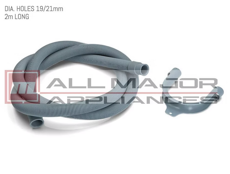 DH001 UNIVERSAL Washing Machine Drain Hose (w/ Hook)