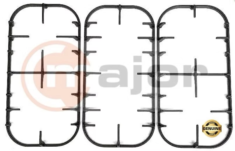 2 x A/092/89/10 & A/092/95/10 GENUINE ILVE Cooktop Complete Cast Iron Trivet Set