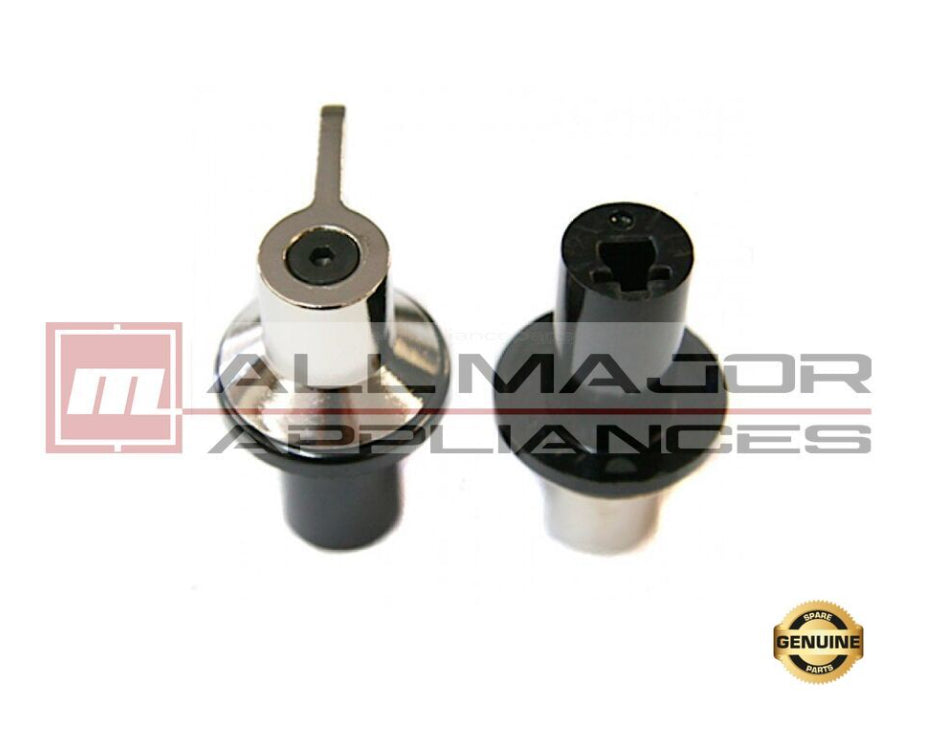 694971666 GENUINE SMEG Oven Selector Control Stainless-Steel Knob