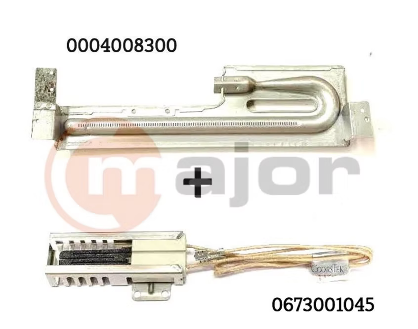 0004008300KIT CHEF Oven Gas Burner & H.S.I. Ignitor Assembly Kit