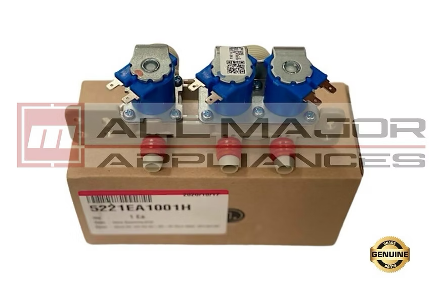 5221EA1001H GENUINE LG Washing Machine Solenoid 3-Way Inlet Valve Assembly