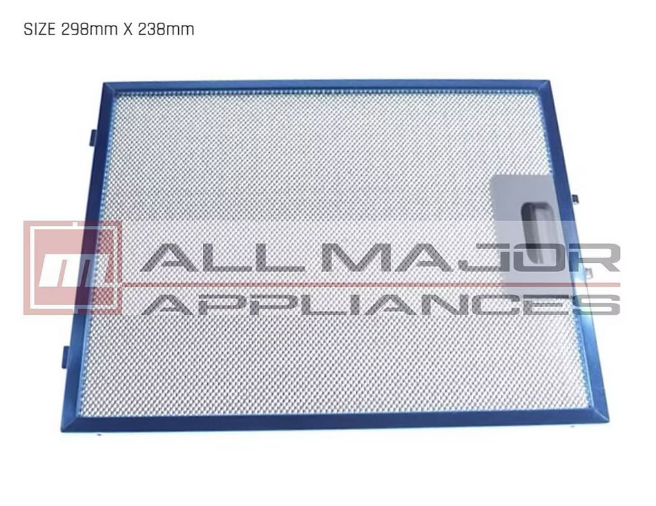 08087609 SMEG Rangehood Grease Filter - 298mm x 239mm