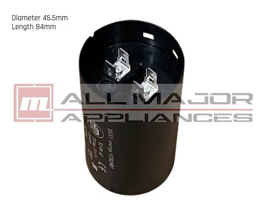 GENUINE DUCATI 53-64µF Plastic Motor Run Capacitor - Ø45.5mmx84mm