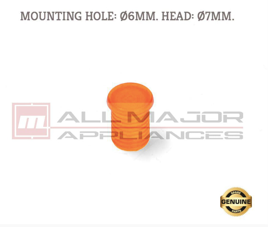 763870139 GENUINE SMEG Oven Orange Temp Indicator Lens Cover