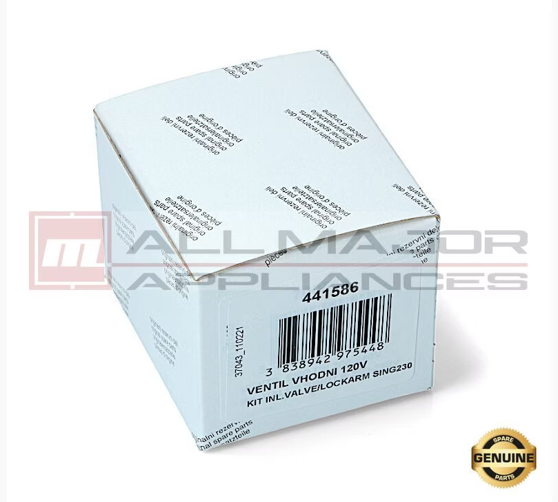 441586 GENUINE ASKO Dishwasher Inlet Valve Assembly