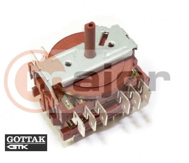 A/034/08 GENUINE ILVE Oven Square Multifunction Selector 10 Position Switch