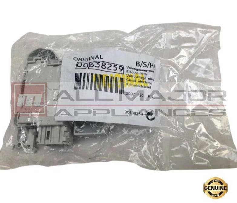 00638259 GENUINE BOSCH Washing Machine Door Lock Switch Assembly