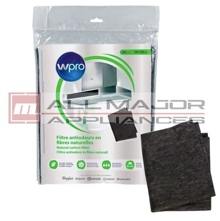 NSF201 UNIVERSAL Rangehood Anti-Odor Filter (Natural Flax Fibers) - 470mm x 570mm