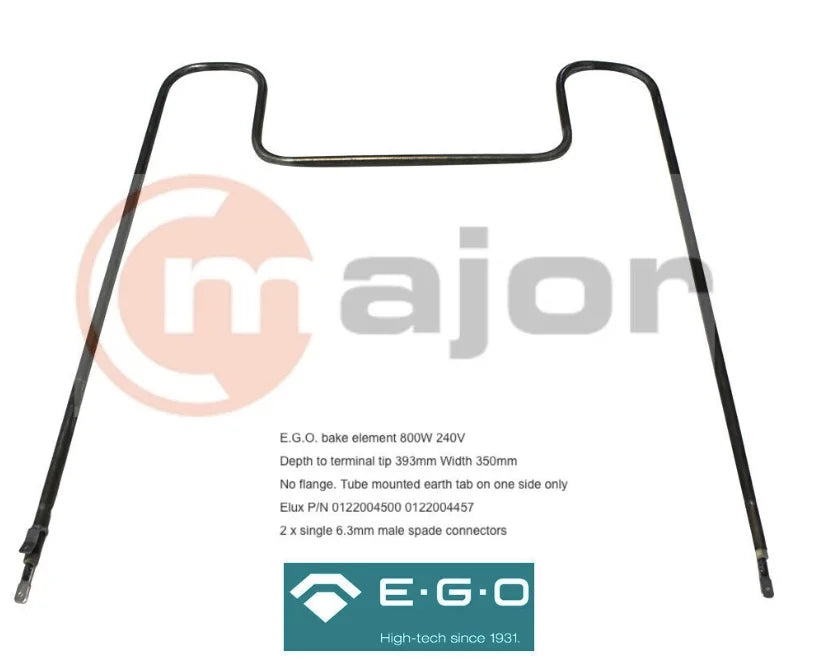 0122004500 CHEF EGO Oven Upper Top Boost Grill Element 800W