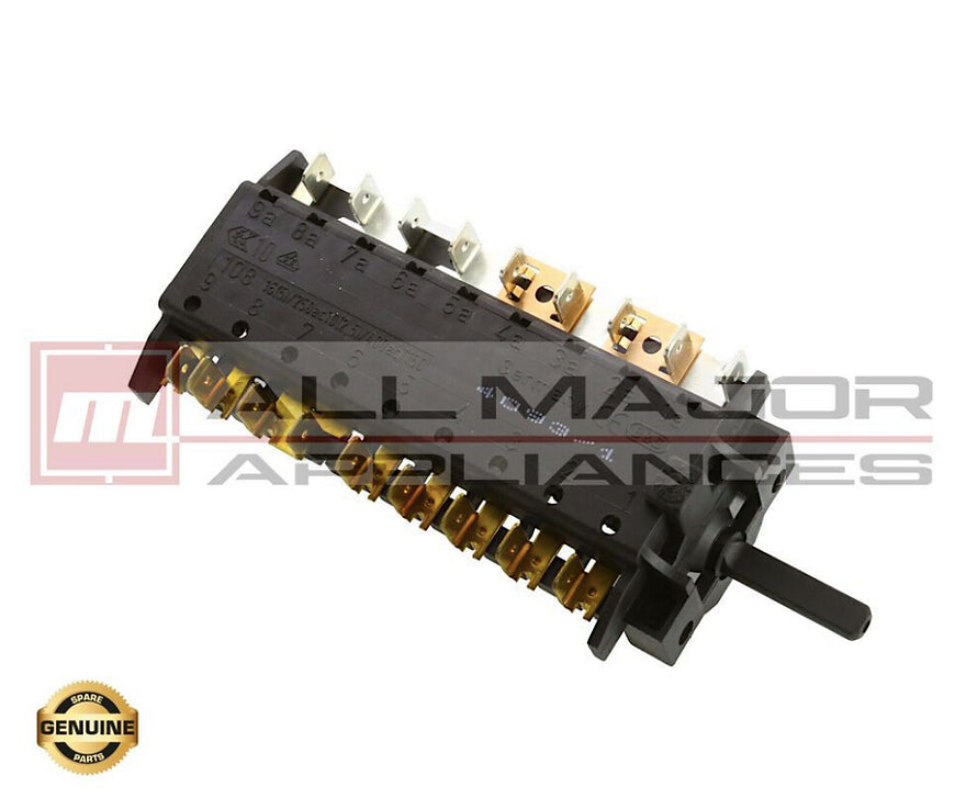 811730309 GENUINE SMEG Oven Function/Selector 8 Position Switch