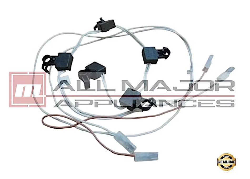 694490757 GENUINE SMEG Cooktop Daisy Chain Ignitor Switch Assembly