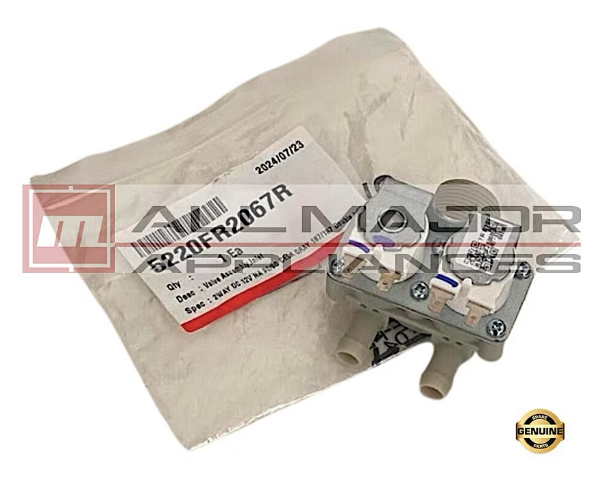 5220FR2067R GENUINE LG Washing Machine Solenoid Dual Inlet Valve 12VDC