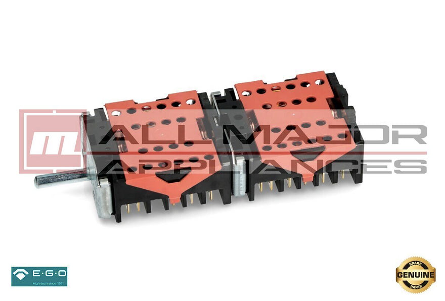 602031 GENUINE BERTAZZONI Oven Commutator Function/Selector Switch (9 POS + 0)