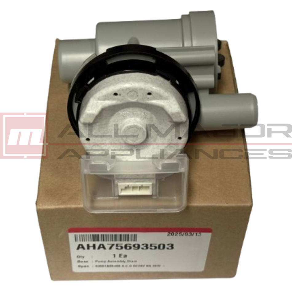 AHA75693503 GENUINE LG Washing Machine Drain Pump Assembly