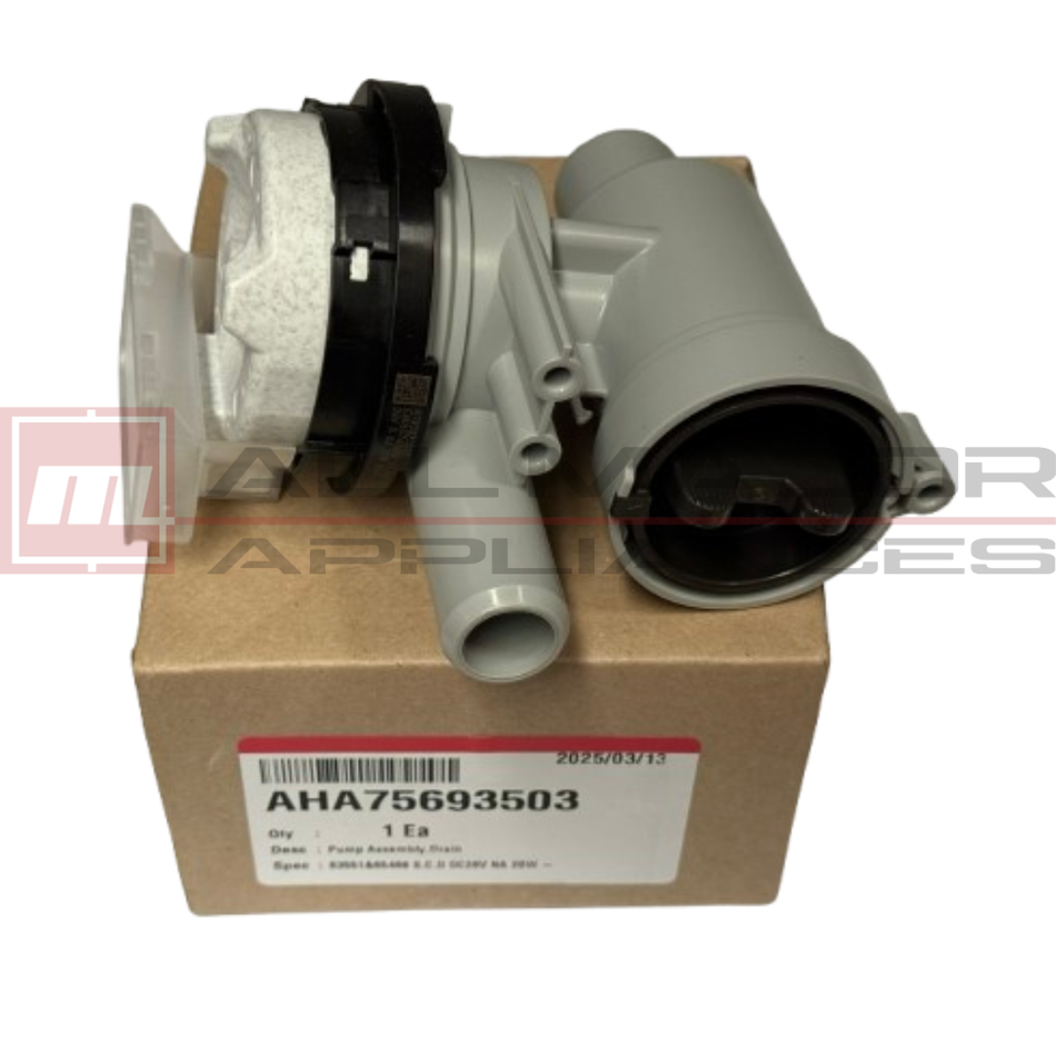 AHA75693503 GENUINE LG Washing Machine Drain Pump Assembly