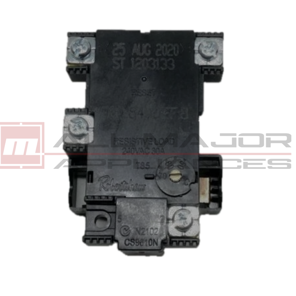 ST1203133 GENUINE ROBERTSHAW Electric Hot Water Heater Thermostat Kit 60°C-70°C, OTC 88°C - ST12-70
