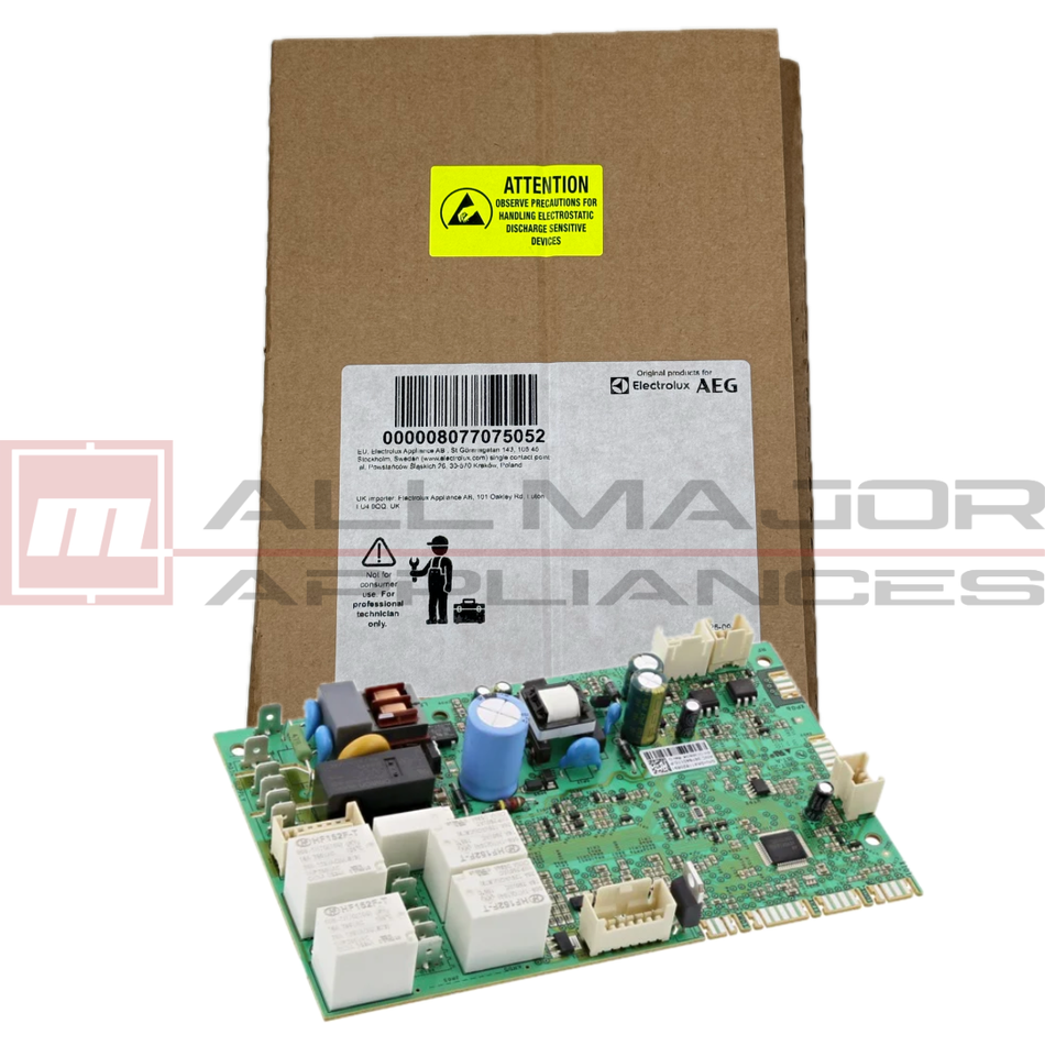 8077075052 GENUINE AEG Oven/Microwave Power Board Configured Assembly OVC 300