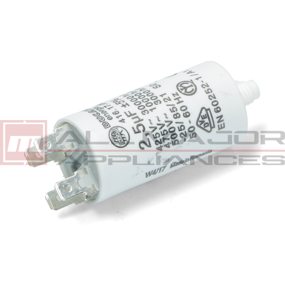 GENUINE DUCATI 2.5µF Plastic Motor Run Capacitor - Ø28mmx55mm