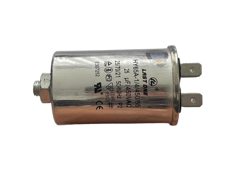 GENUINE LAST ONE 25µF Metal Motor Run Capacitor - Ø47mmx91mm