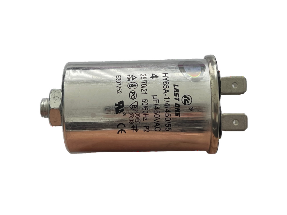 GENUINE LAST ONE 4µF Metal Motor Run Capacitor - Ø35mmx55mm