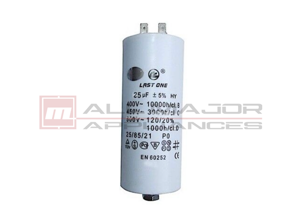 GENUINE LAST ONE 25µF Plastic Motor Run Capacitor - Ø39mmx97mm