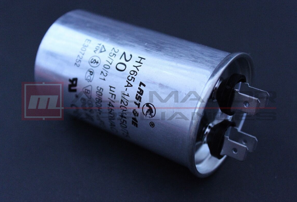 GENUINE LAST ONE 20µF Metal Motor Run Capacitor - Ø45mmx85mm