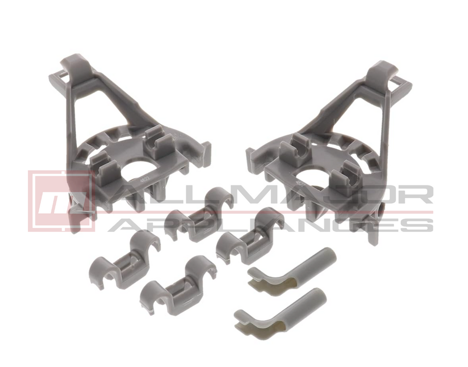 00428344 GENUINE BOSCH Dishwasher Lower Rack Flip Tine Clip Kit