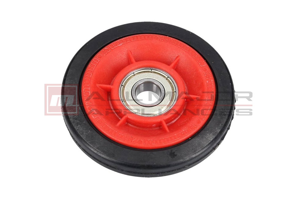 8077877028 GENUINE AEG Dryer Drum Roller (Black)