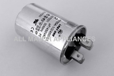 GENUINE LAST ONE 2µF Metal Motor Run Capacitor - Ø35mmx55mm